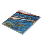 Natuurlijk steenpatroon tegeltje (Zijkant)