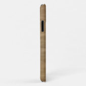 Natuurlijk Taan Zandsteen Monogram Case-Mate iPhone Case (Achterkant/rechts)