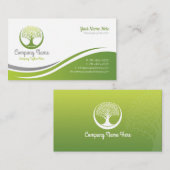 Natuurlijk Visitekaartje (groene Kaart) (Voorkant / Achterkant)