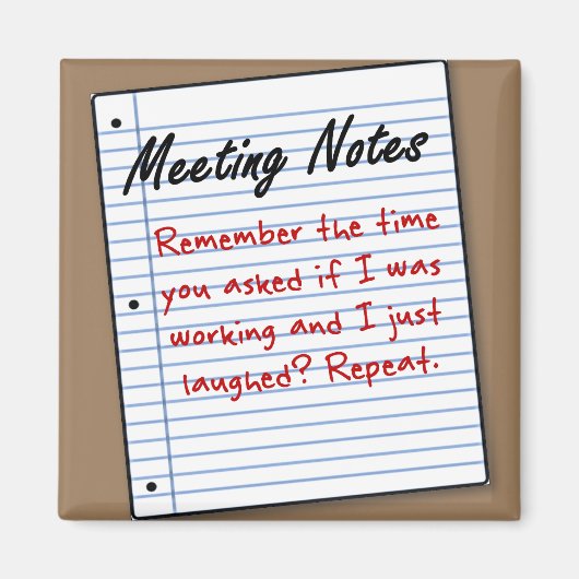 Natuurlijk werk ik magneet (Voorkant)