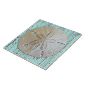 natuurlijk zandband, bijtend hout tegeltje (Zijkant)