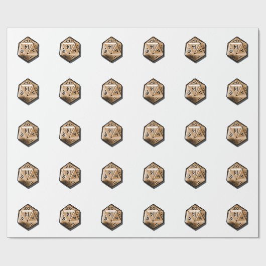 Natuurlijke 20 cadeaupapier (Vlak)