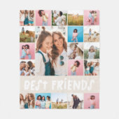 Natuurlijke 20 foto's modern minimaal paars eenvou fleece deken (Voorkant)