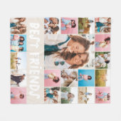 Natuurlijke 20 foto's modern minimaal paars eenvou fleece deken (Voorkant (Horizontaal))