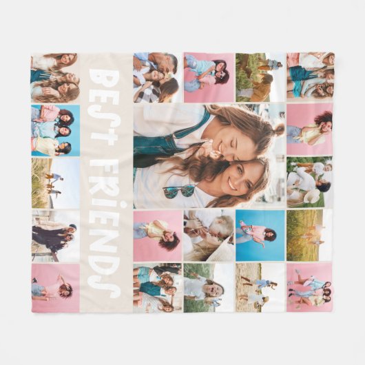 Natuurlijke 20 foto's modern minimaal paars eenvou fleece deken (Voorkant (Horizontaal))