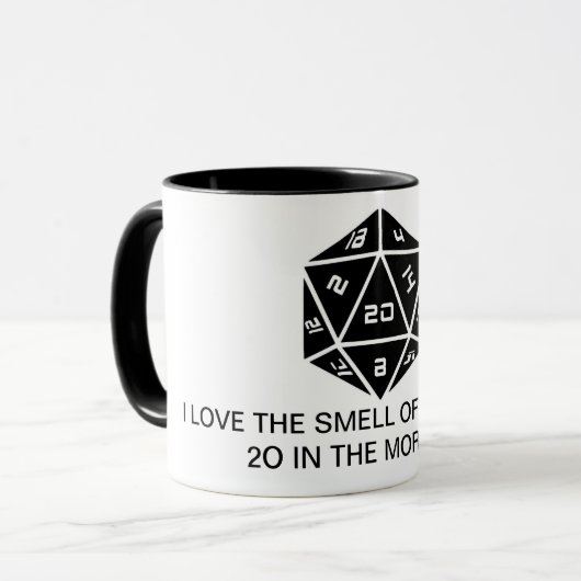 Natuurlijke 20 koffie-Mok Mok (Voorkant links)