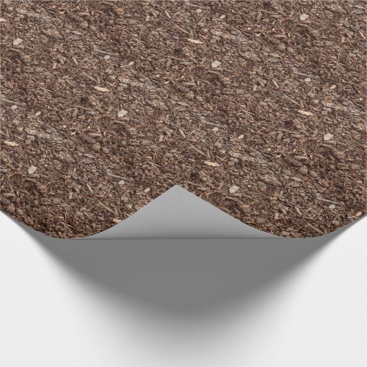 Natuurlijke aarde cadeaupapier (Hoek)