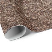 Natuurlijke aarde cadeaupapier (Rol Hoek)