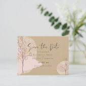 Natuurlijke Aarde Rustieke Bosland Herfstbladeren  Briefkaart (Staand voorkant)