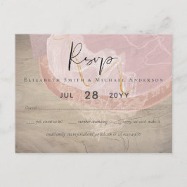 Natuurlijke aardrijke bossen briefkaart