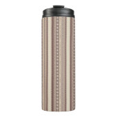 Natuurlijke aardtonen thermosbeker (Voorkant)