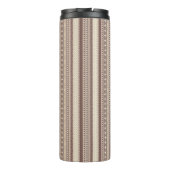 Natuurlijke aardtonen thermosbeker (Achterkant)
