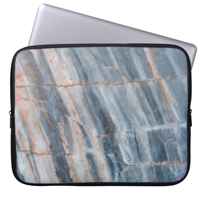Natuurlijke abstracte marmer-achtergrondabstract,  laptop sleeve (Voorkant)