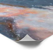 Natuurlijke abstracte marmer-achtergrondabstract, poster (Hoek)