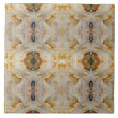 Natuurlijke agaatsteen, authentieke kleuren en ont tegeltje (Voorkant)