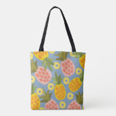 Natuurlijke ananas Abstract:  Beauty. Tote Bag (Achterkant)