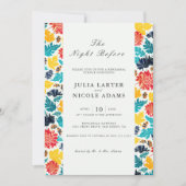 Natuurlijke Aquarel Zonnebloemen Oefen Diner Kaart (Voorkant)