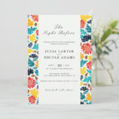 Natuurlijke Aquarel Zonnebloemen Oefen Diner Kaart (Staand voorkant)