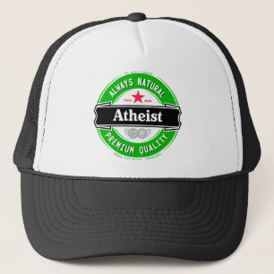 Natuurlijke atheïst trucker pet