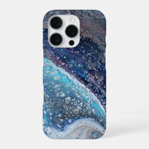 Natuurlijke Attractie 2 Blauwe Geode Telefoonhoes iPhone 16 Pro Hoesje