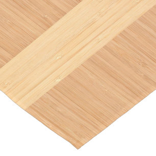 Natuurlijke Bamboe Border Wood Grain Kijk uit Korte Tafelloper