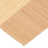 Natuurlijke Bamboe Border Wood Grain Kijk uit Lange Tafelloper (Hoek)