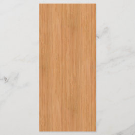 Natuurlijke Bamboe Hood Grain Kijk uit