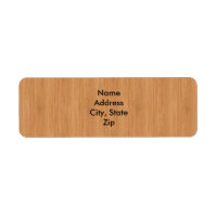Natuurlijke Bamboe Hood Grain Kijk uit