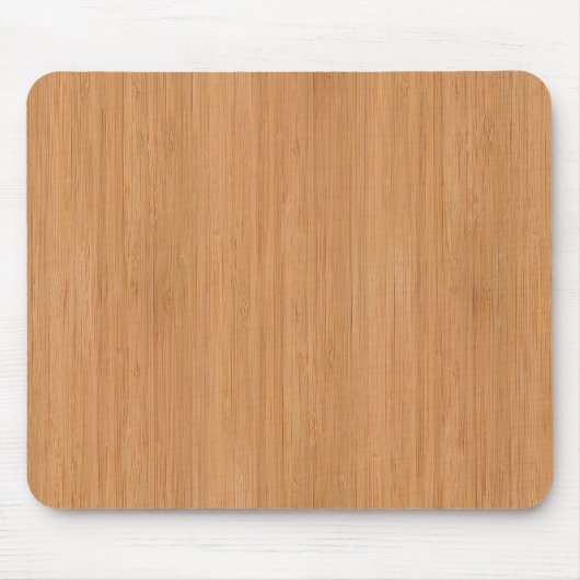 Natuurlijke Bamboe Hood Grain Kijk uit Muismat (Voorkant)