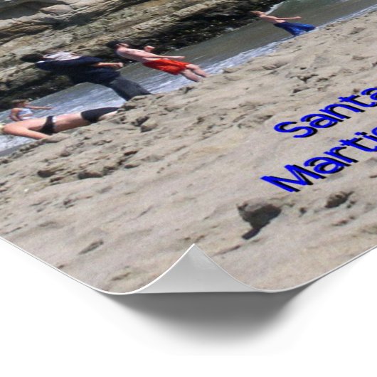 Natuurlijke Beach Print van Bruggen - Selecteer uw (Hoek)