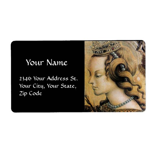 NATUURLIJKE BEAUTY- EN JEWELRY-zwarte parel Etiket (Voorkant)