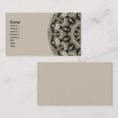 Natuurlijke Beauty Kaleidoscope Visitekaartje (Voorkant / Achterkant)