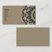 Natuurlijke Beauty Kaleidoscope Visitekaartje (Voorkant / Achterkant)