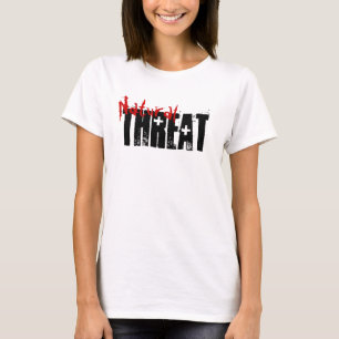 Natuurlijke bedreiging t-shirt