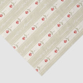 natuurlijke beige achtergrond botanische rustiek tissuepapier (Detail)