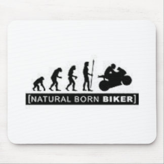 Natuurlijke biker muismat