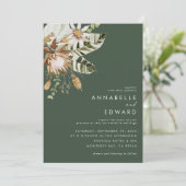 Natuurlijke bohemiene botanische moderne elegante  (Staand voorkant)