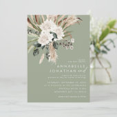 Natuurlijke bohemiene botanische moderne elegante  (Staand voorkant)