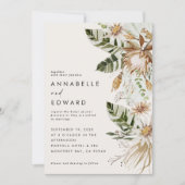 Natuurlijke bohemiene botanische moderne elegante  (Voorkant)