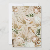 Natuurlijke bohemiene botanische moderne elegante  (Achterkant)