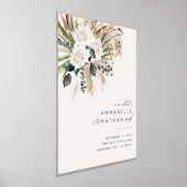 Natuurlijke bohemiene botanische moderne elegante  folie afdrukken (Laagn)
