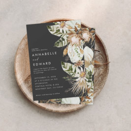 Natuurlijke bohemische botanische moderne elegant 