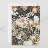 Natuurlijke bohemische botanische moderne elegant  (Achterkant)