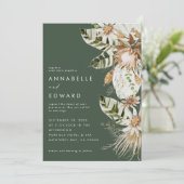 Natuurlijke bohemische botanische moderne elegantg (Staand voorkant)