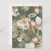 Natuurlijke bohemische botanische moderne elegantg (Achterkant)