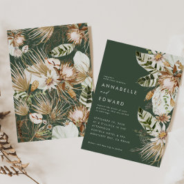 Natuurlijke bohemische botanische moderne elegantg