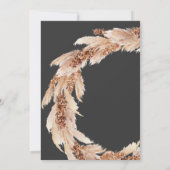 Natuurlijke boho zwarte pampas (Achterkant)