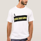 Natuurlijke boor-runner - dubbeldroog draaiend Shi T-shirt (Voorkant)