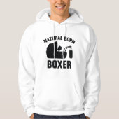 Natuurlijke born Boxer Hoodie (Voorkant)