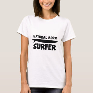 Natuurlijke born Surfer T-shirt